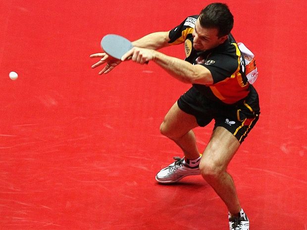Timo Boll będzie w Londynie bronił honoru europejskiego tenisa stołowego (fot. Getty Images)
