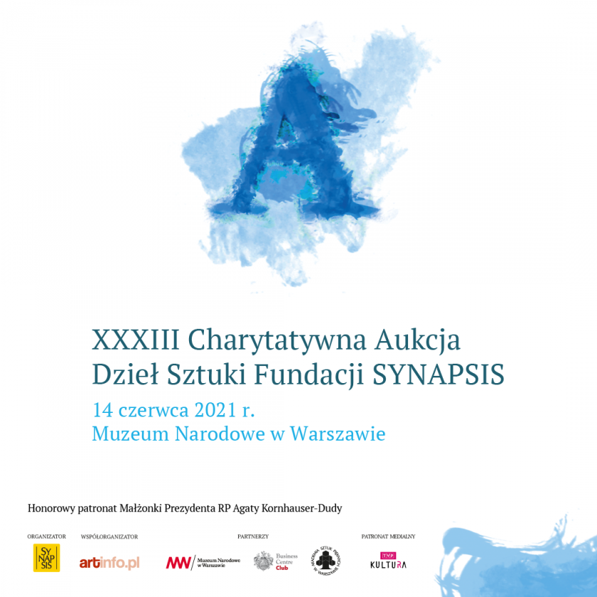 XXXIII Charytatywna Aukcja Dzieł Sztuki Fundacji SYNAPSIS
