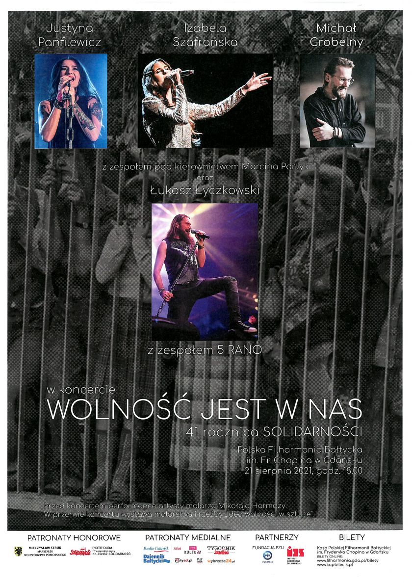 Koncert „Wolność jest w nas”