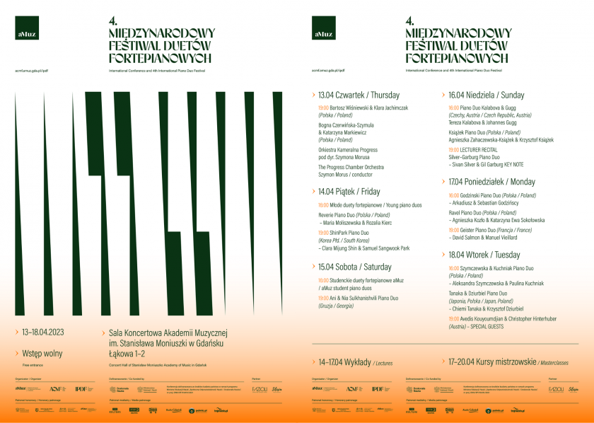 Międzynarodowa Konferencja i 4. Międzynarodowy Festiwal Duetów Fortepianowych