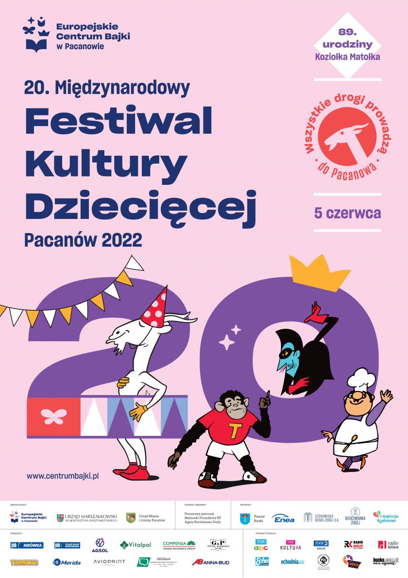 20. Międzynarodowy Festiwalu Kultury Dziecięcej Pacanów 2022!