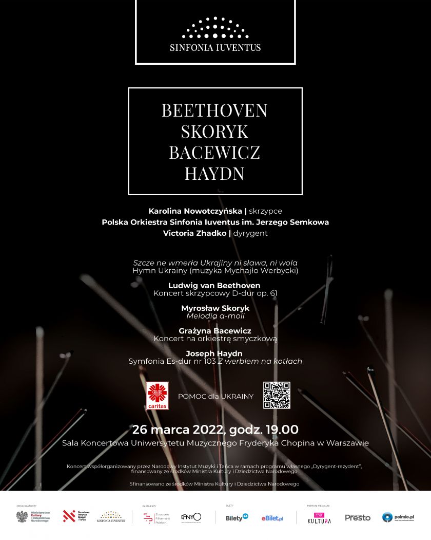 Koncert BEETHOVEN | SKORYK | BACEWICZ | HAYDN