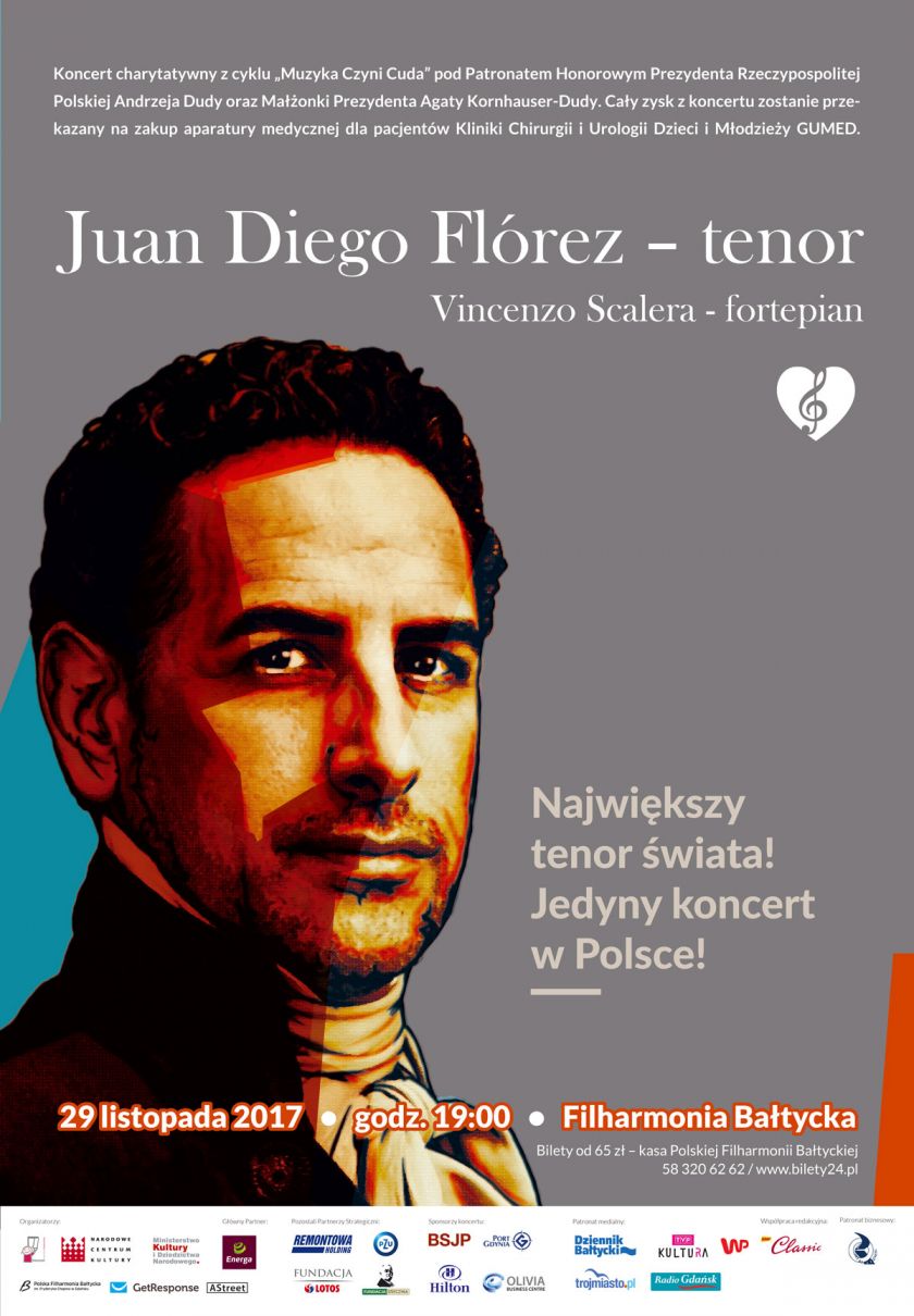 Juan Diego Flórez - największy tenor świata! Jedyny koncert w Polsce!