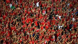Kibice reprezentacji Walii (fot. Getty Images)