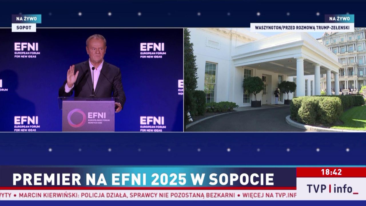 Premier Tusk zapowiada rozmowę z Zełenskim po jego spotkaniu z Trumpem