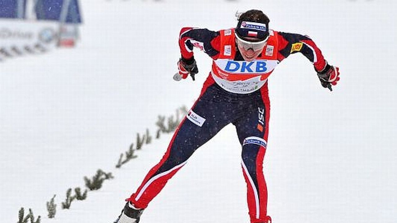 Justyna Kowlczyk musi bronić przewagi nad Marit Bjoergen w klasyfikacji generalnej (fot.PAP/EPA)