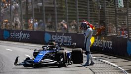 Alexander Albon rozbił swój bolid w 