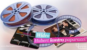 Wideo: Hubert kontra paparazzi!