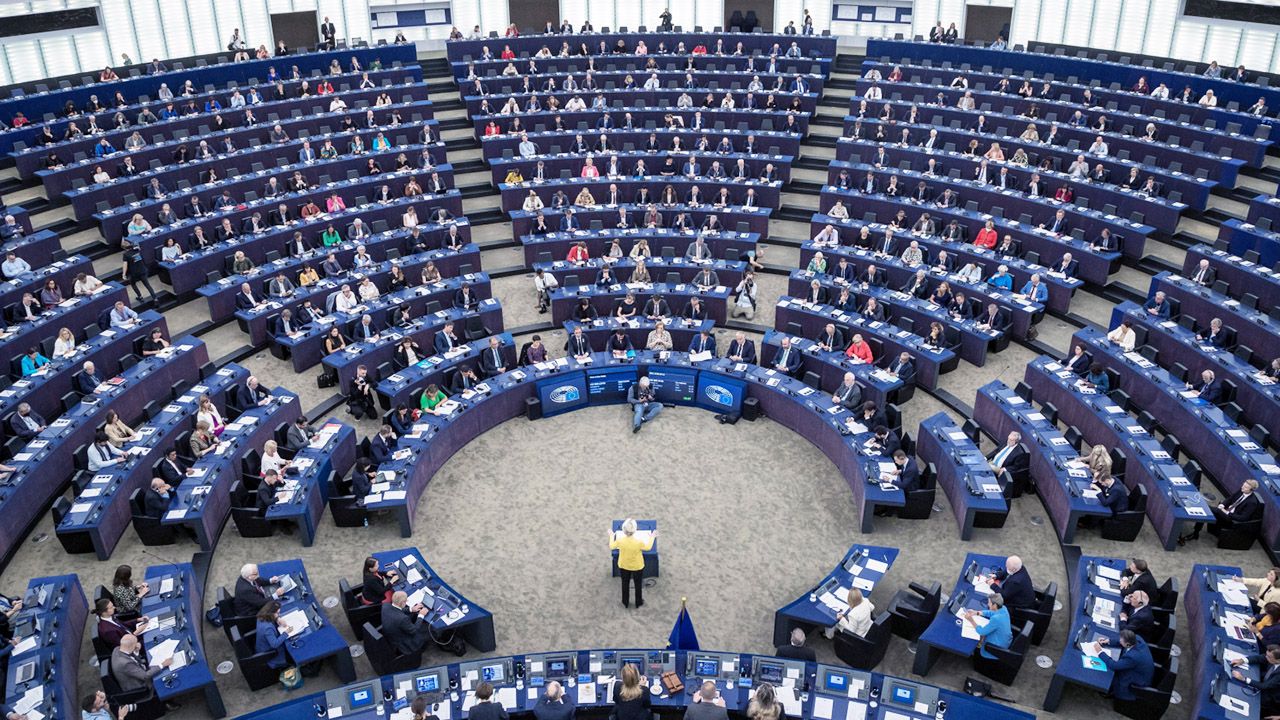Europarlament (fot. PAP/EPA)