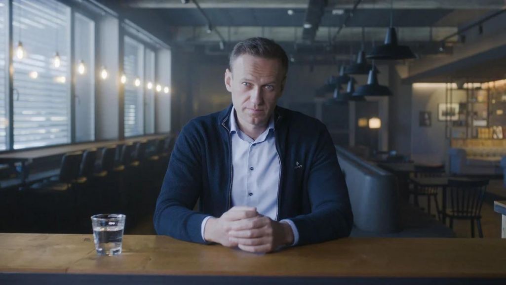 Кадр Аляксея Навальнага з дакументальнага фільму. (Фота: CNN Films)