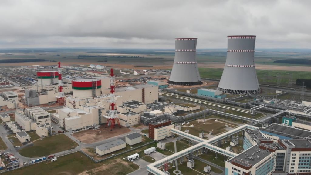 Астравецкая БелАЭС. (Фота: Minenergo_by / Telegram)