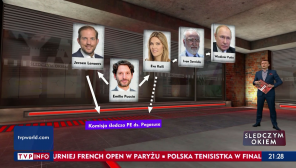 Członkowie komisji śledczej ds. Pegasusa mieli powiązania z Kremlem (fot. TVP Info)