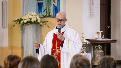 Ксёндз Андрэй Вашчук. (Фота: catholicnews.by)