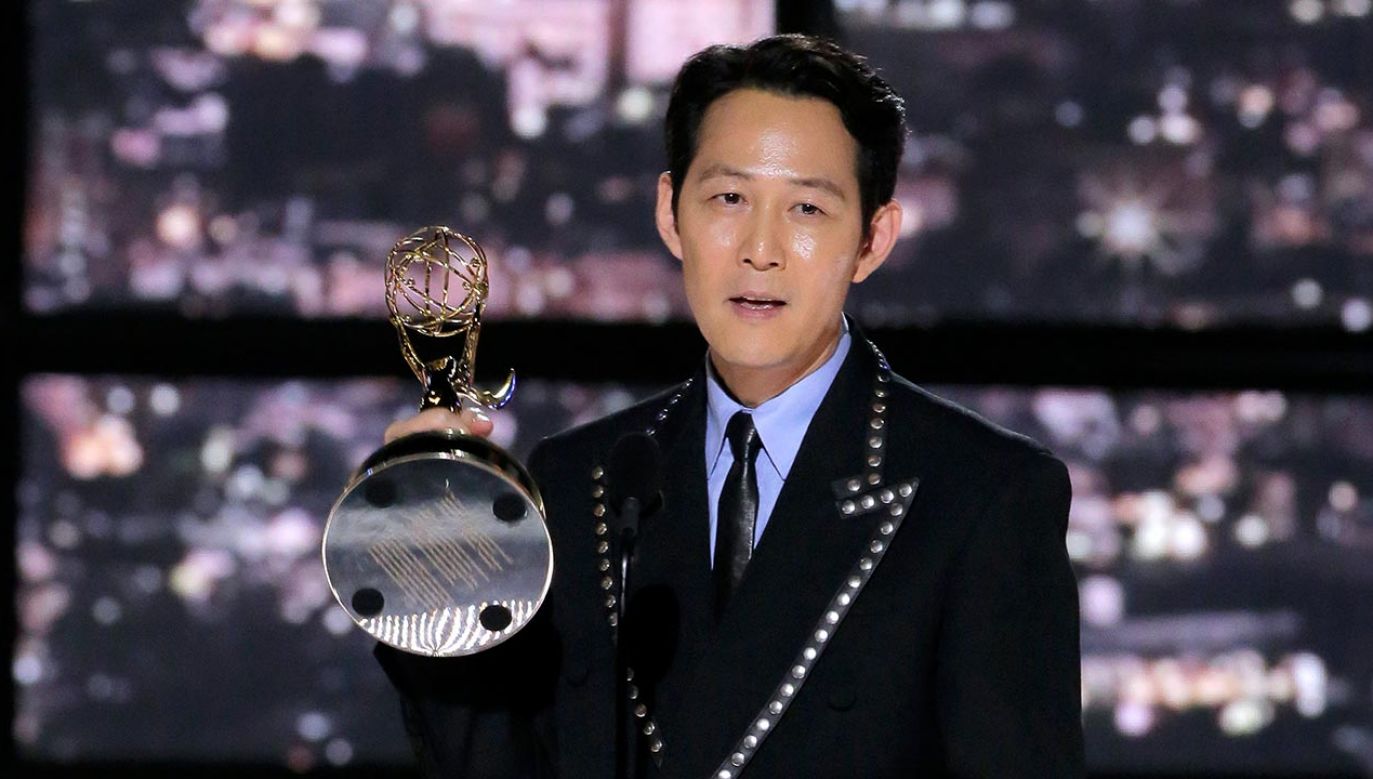 Południowokoreański aktor Jung-Jae Lee (fot.  Chris Haston/NBC via Getty Images)