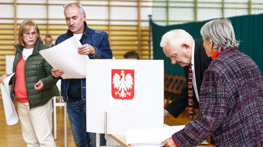 Pierwsza tura wyborów odbędzie się w niedzielę 18 maja (fot. Beata Zawrzel/NurPhoto via Getty Images)