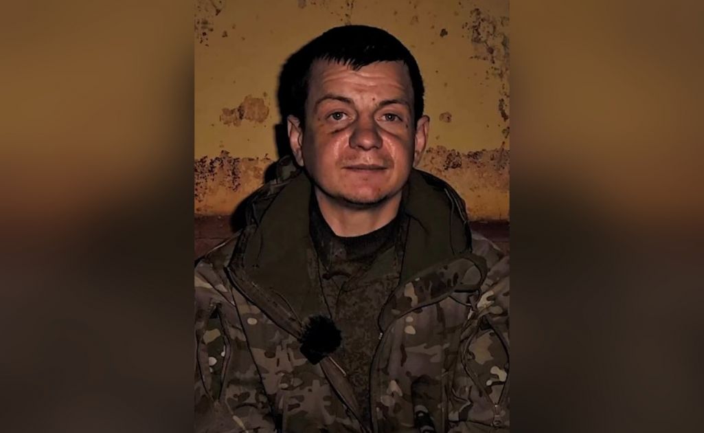 Беларус Максім Запека, які ваяваў ва Украіне на баку Расеі і трапіў у палон. Скрыншот: Tsaplienko / Telegram