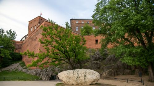 На гэтым месцы быў Вавельскі цмок. Фота: krakow.pl