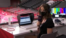 Arena siatkarzy na IO Tokio 2020 od kulis (fot. TVP)