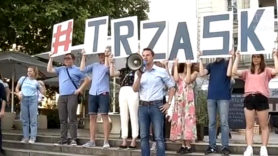 Wiec i marsz poparcia dla Rafała Trzaskowskiego w Poznaniu