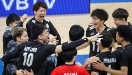 Siatkarze reprezentacji Japonii (fot. Getty Images)