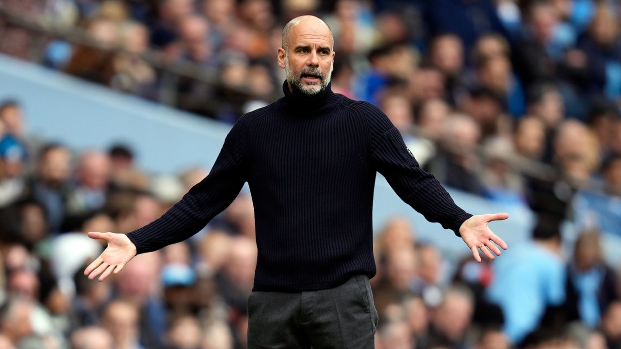 Pep Guardiola (fot. PAP/EPA)