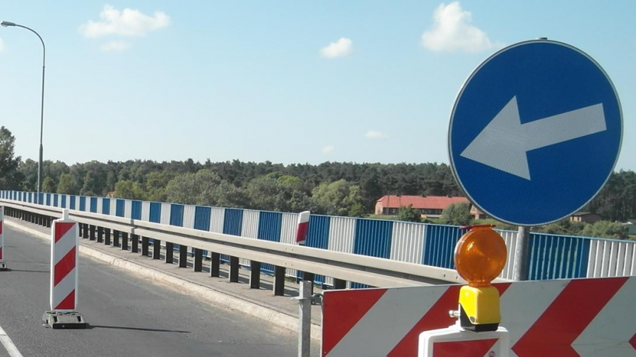 Słupca: nowy wiadukt na DK92 (fot. GDDKiA)