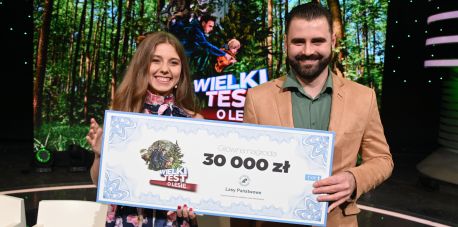 Karolina Lizer i Wiktor Kowalski wygrali  „Wielki Test o Lesie”!