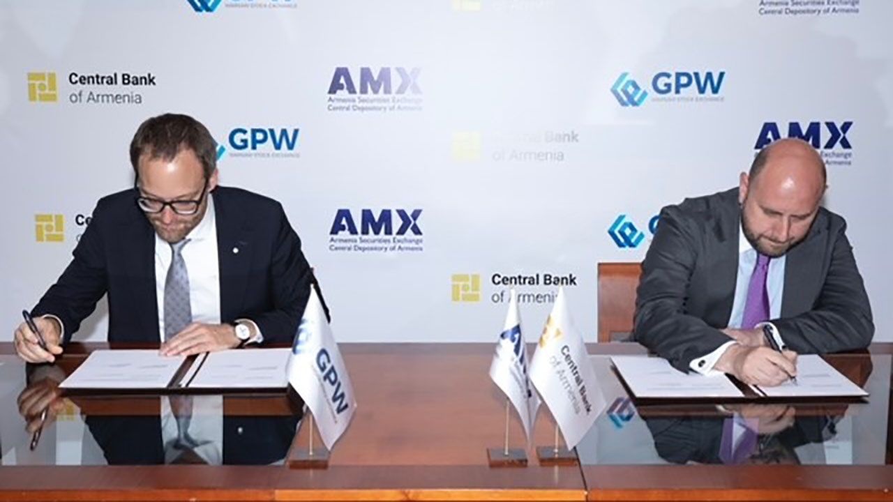 GPW przejmuje armeńską giełdę (fot, tt/@GPW_WSExchange)