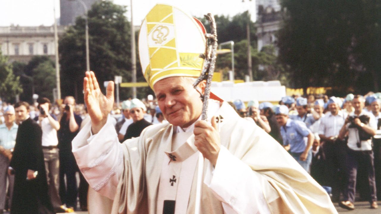 I pielgrzymka do Polski papieża Jana Pawła II  (fot. arch.PAP/Tomasz Prażmowski)
