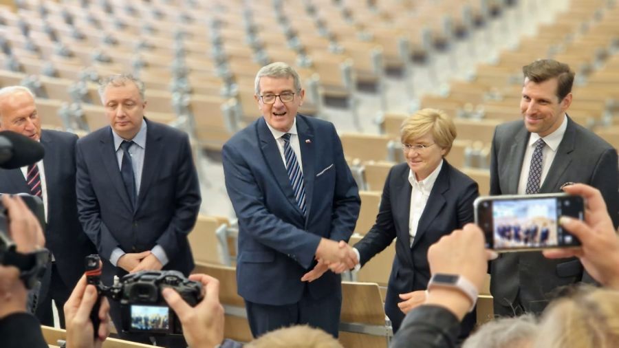 Otwarcie nowego budynku Wydziału Nauk o Wychowaniu Uniwersytetu Łódzkiego
