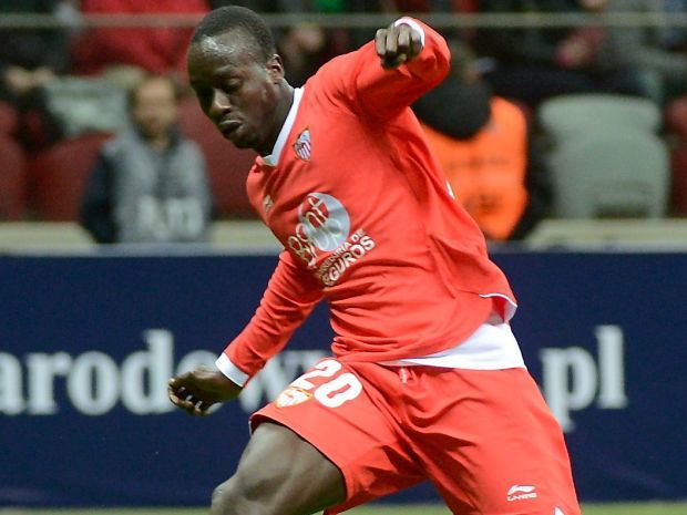 Papa Babacar Diaware historyczną bramkę zdobył tuż przed przerwą