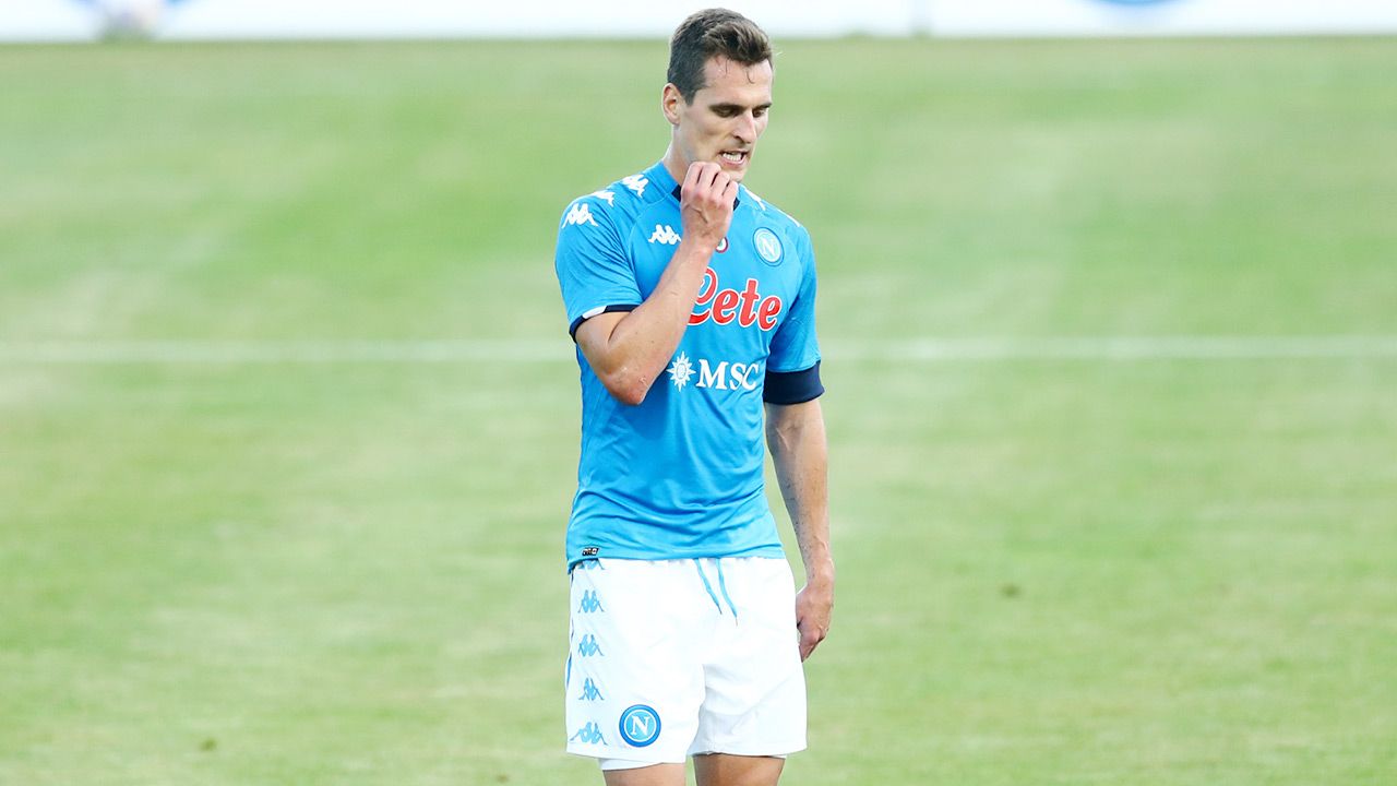Arkadiusz Milik został zawodnikiem Marsylii (fot. Matteo Ciambelli/DeFodi Images via Getty Images) Arkadiusz Milik został zawodnikiem Marsylii (fot. Matteo Ciambelli/DeFodi Images via Getty Images)