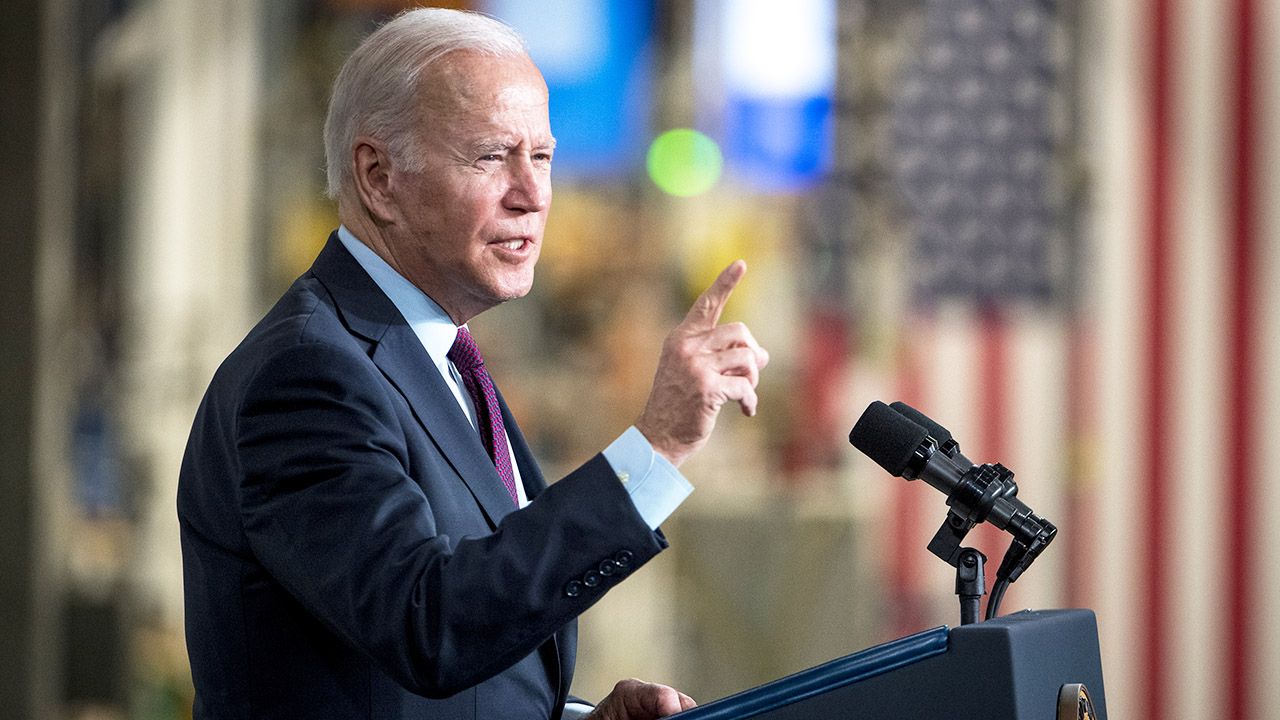 Joe Biden (fot. Nic Antaya/Getty Images)