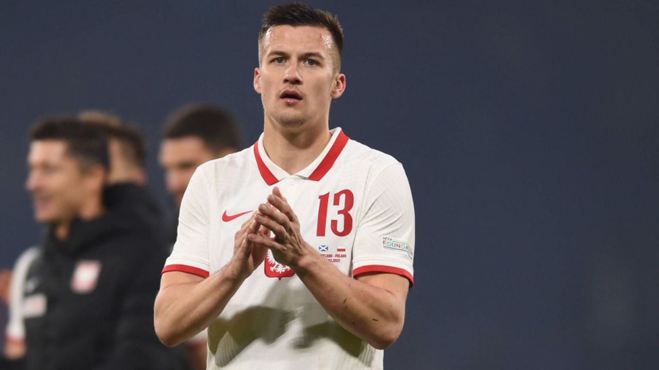 Arkadiusz Reca w pojedynku z Nathanem Pattersonem (fot. Getty Images)