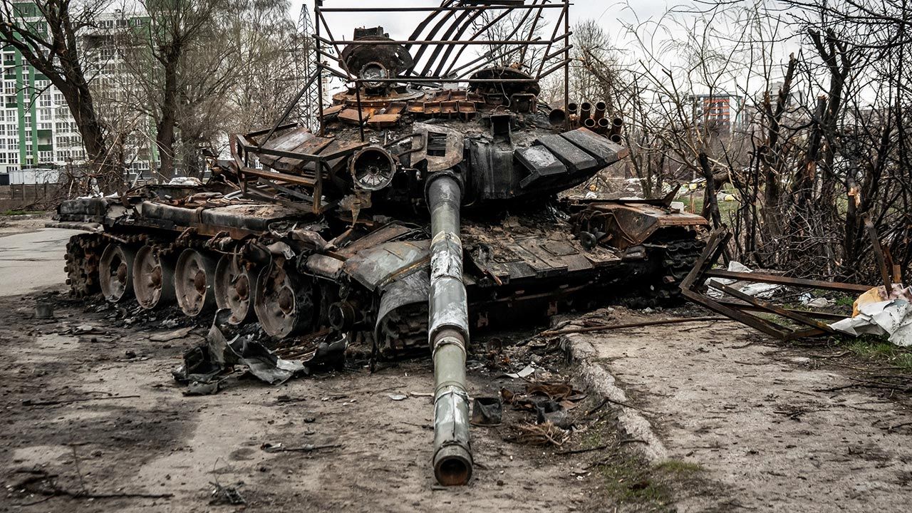 Ukraińcy przechodzą w wielu miejscach do kontrataków (fot. Nicola Marfisi/AGF/Universal Images Group via Getty Images)