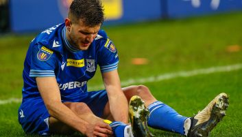 Filip Szymczak w meczu z Legią Warszawa (fot. 400mm/Patryk Pindral) Filip Szymczak w meczu z Legią Warszawa (fot. PAP).