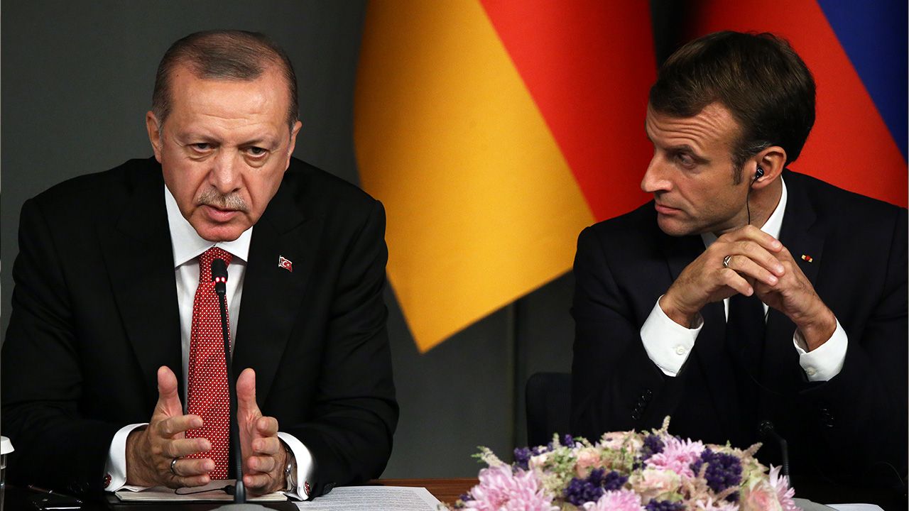Wcześniej prezydent Francji mówił o „śmierci mózgu” NATO (fot. Mikhail Svetlov/Getty Images) Wcześniej prezydent Francji mówił o „śmierci mózgu” NATO (fot. Mikhail Svetlov/Getty Images)