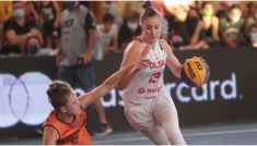 Klaudia Sosnowska jest czołową koszykarką 3x3 na świecie (fot. FIBA)