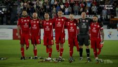 Polska – Anglia. AMP Futbol Cup, Warszawa  (fot. TVP SPORT)