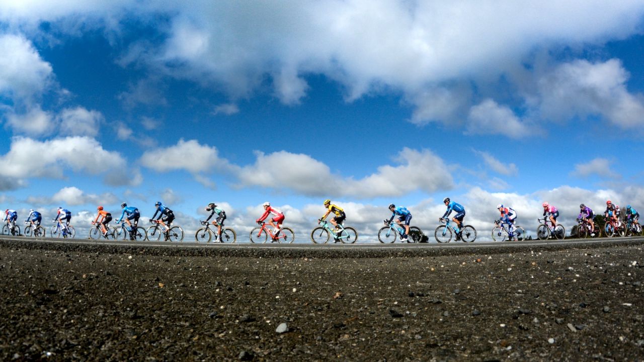 Kolarze podczas Tour de France