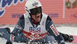 Piotr Żyła został mistrzem świata na normalnej skoczni w Oberstdorfie (fot. Getty).