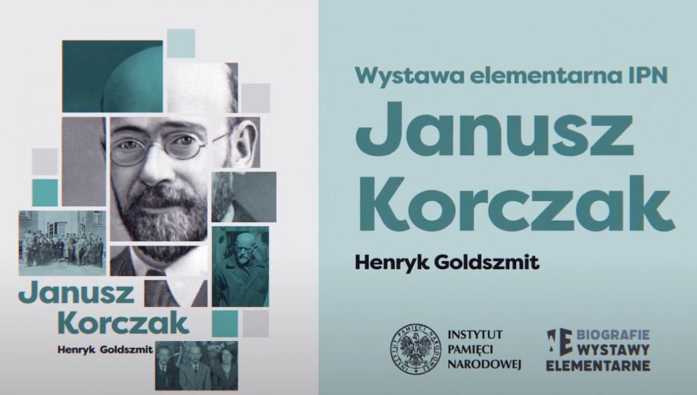 Na swojej stronie Instytut Pamięci Narodowej udostępnił internetową wystawę o postaci Janusza Korczaka (fot. IPN Oddział w Warszawie)
