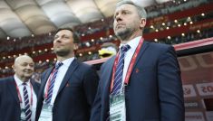 Jakub Kwiatkowski, Jerzy Brzęczek (fot. PAP)