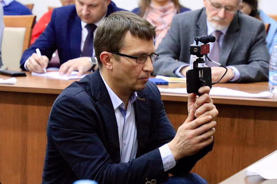 Journalist Zmitser Lukashuk. (Photo: facebook.com/Zmitser Lukashuk)