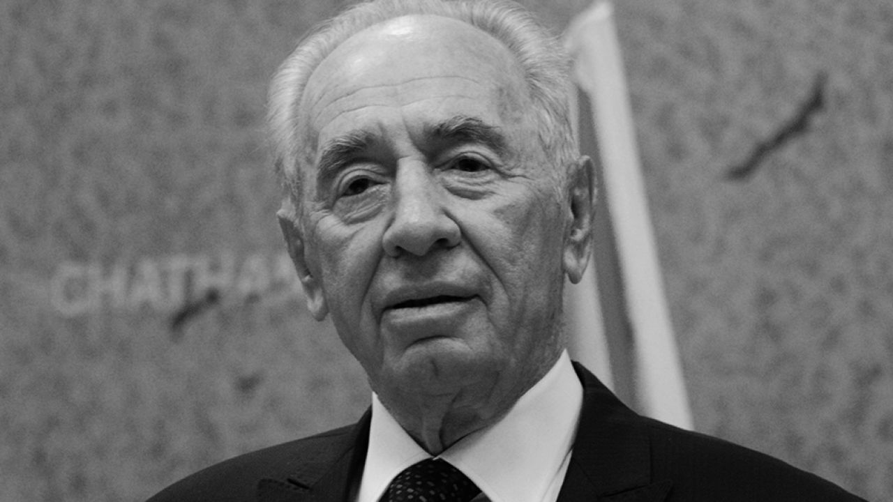 Szimon Peres miał 93 lata (fot. wikipedia.org) Szimon Peres miał 93 lata (fot. wikipedia.org)
