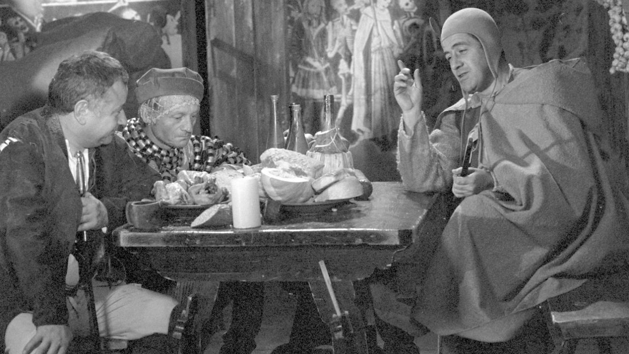 Spektakl Teatru Telewizji „Wieczór Trzech Króli” to komedia Williama Szekspira. Witold Pyrkosz zagrał w nim w 1977 roku (fot. TVP)
