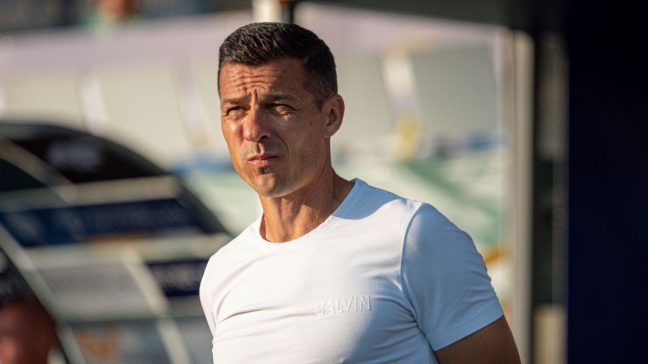 Constantin Galca, trener Radomiaka Radom (fot. 400mm.pl/Kacper Pacocha)