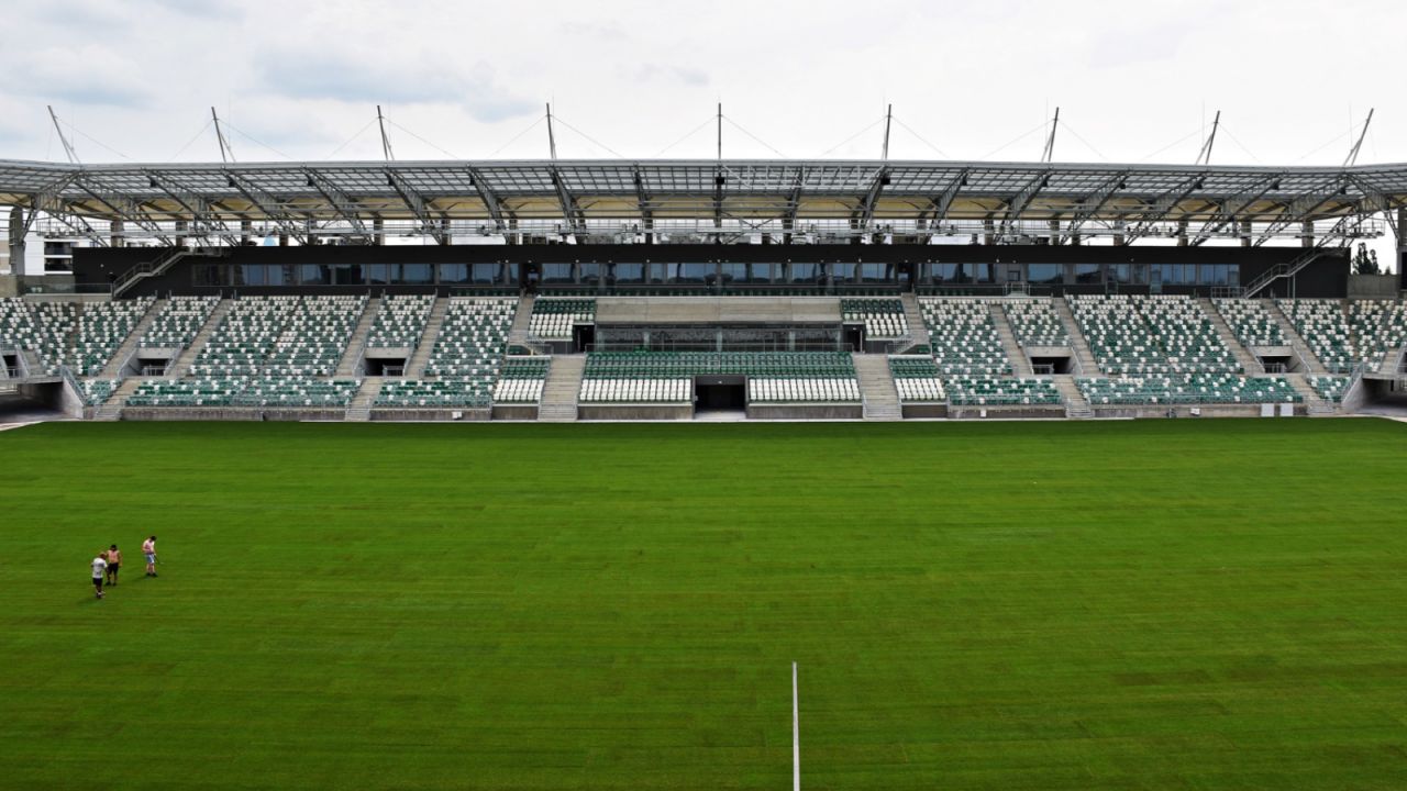Trybuna południowa nowego stadionu Radomiaka Radom (fot. Facebook/Radomiak Radom)
