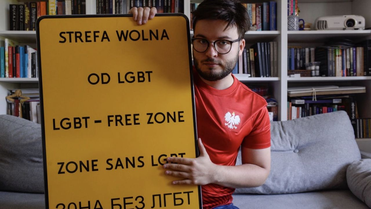 Dla CNN wypowiedział się także Bart Staszewski, aktywista LGBT (fot. Omar Marques/Getty Images) Dla CNN wypowiedział się także Bart Staszewski, aktywista LGBT (fot. Omar Marques/Getty Images)