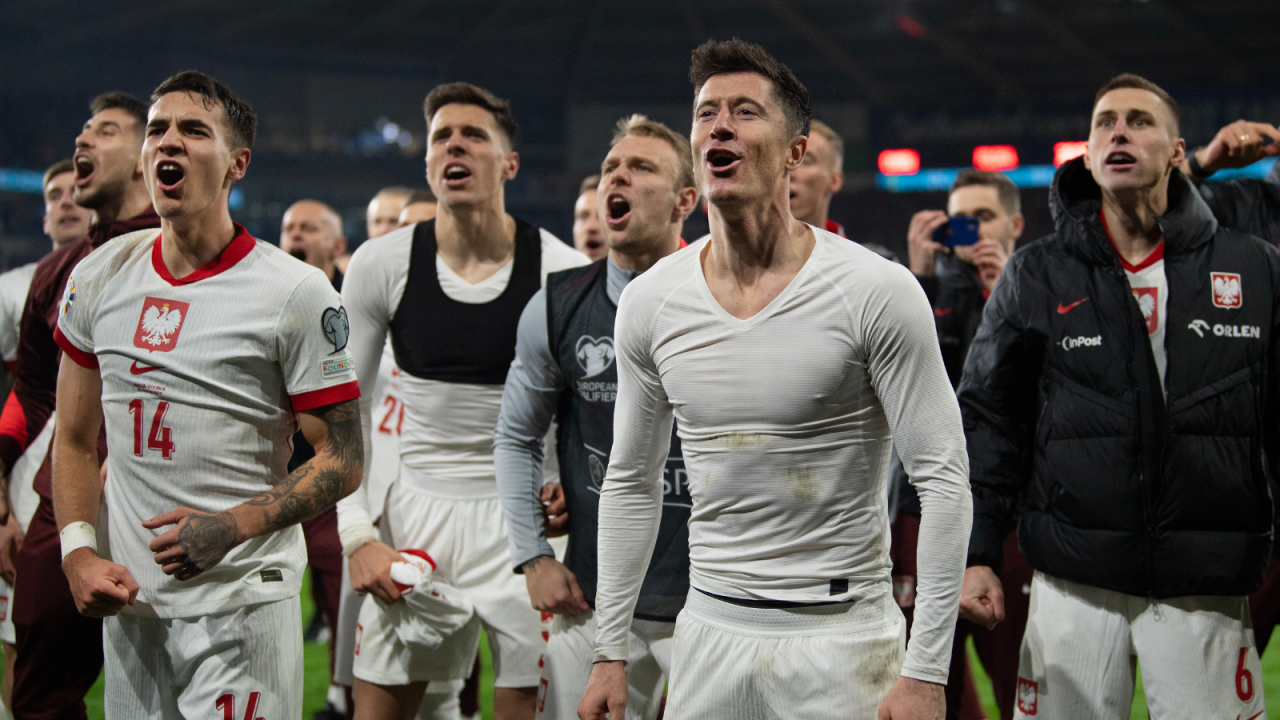 Reprezentacja Polski wciąż ma szansę na piąty z rzędu awans do mistrzostw Europy (fot. PAP)